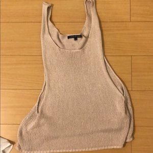 Knitted tank top
